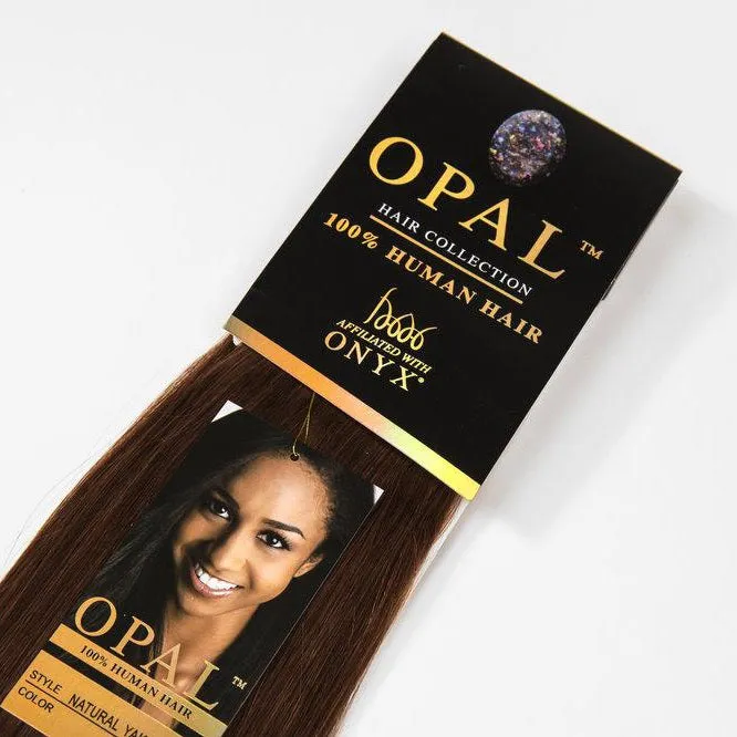 16" Opal 100% Human Hair Natural Yaki