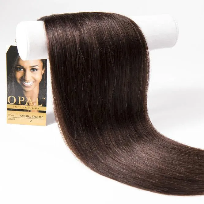 16" Opal 100% Human Hair Natural Yaki