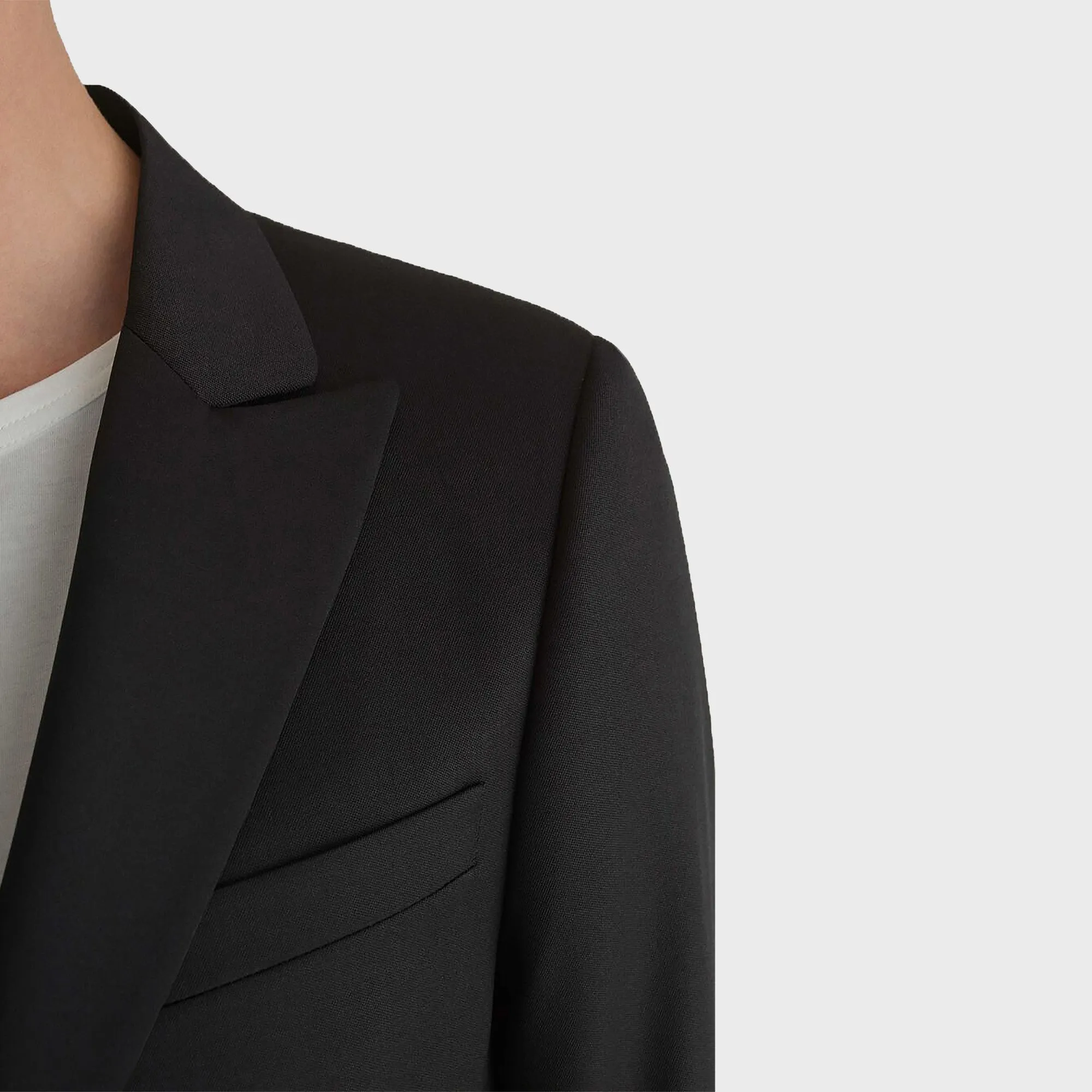 1903 Tuxedo Blazer in Black