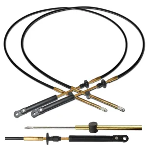 2x 10 ft Gear/Throttle Control Cables C14 for Johnson Evinrude OMC Outboard