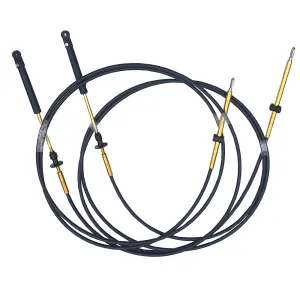 2x 16 ft Gear/Throttle Control Cables C14 for Johnson Evinrude OMC Outboard