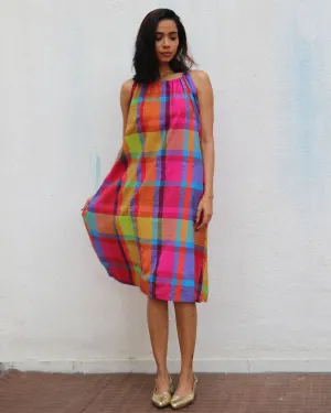 Aldora Handwoven Cotton Dress