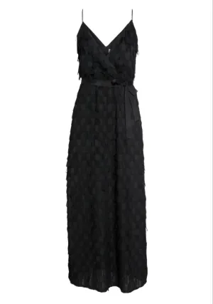 ALI & JAY Women's Black V-Neck Roosevelt Life Maxi Dress #7030049 X-Small NWT