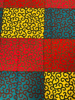 Ankara wax print
