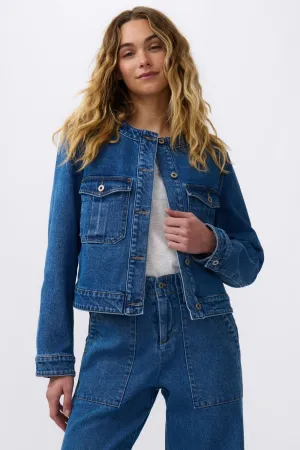 Audrey Jacket - 90's Blue