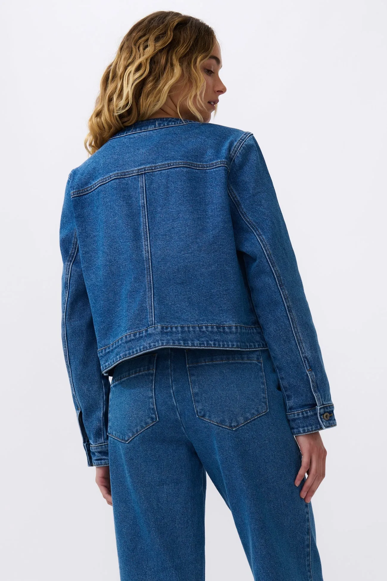 Audrey Jacket - 90's Blue