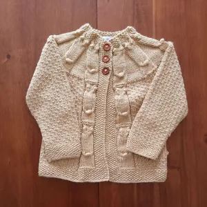 Baby Owl Cardigan - In Stock