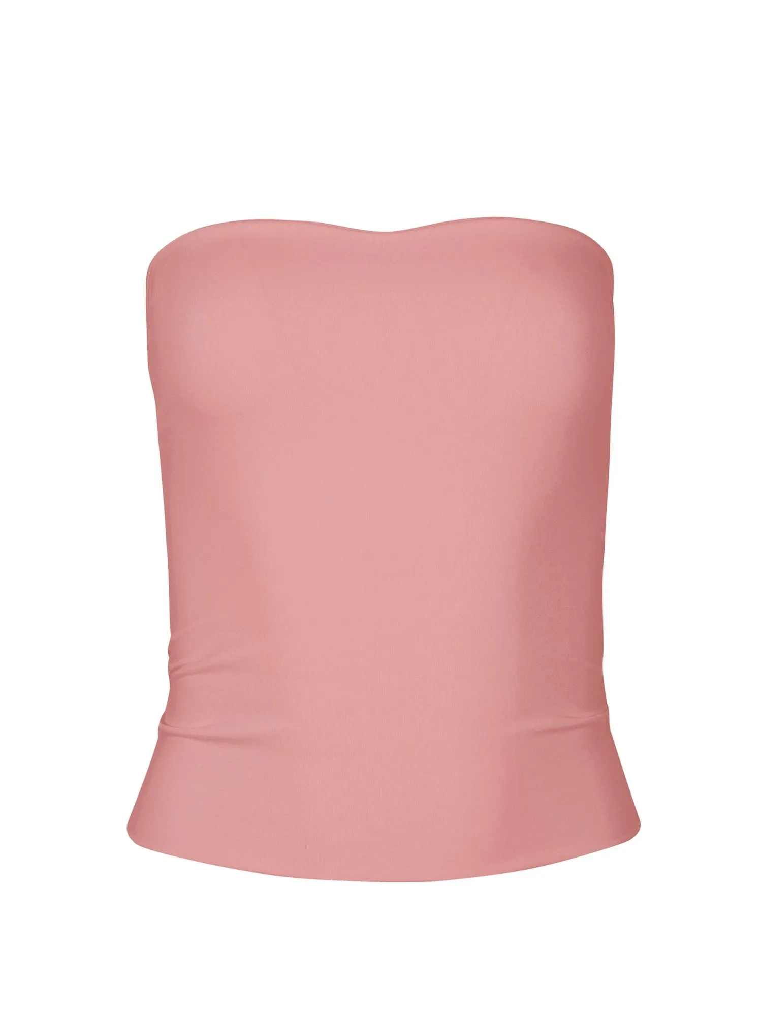 Bamboo Tube Top / Skirt - Pink Clay