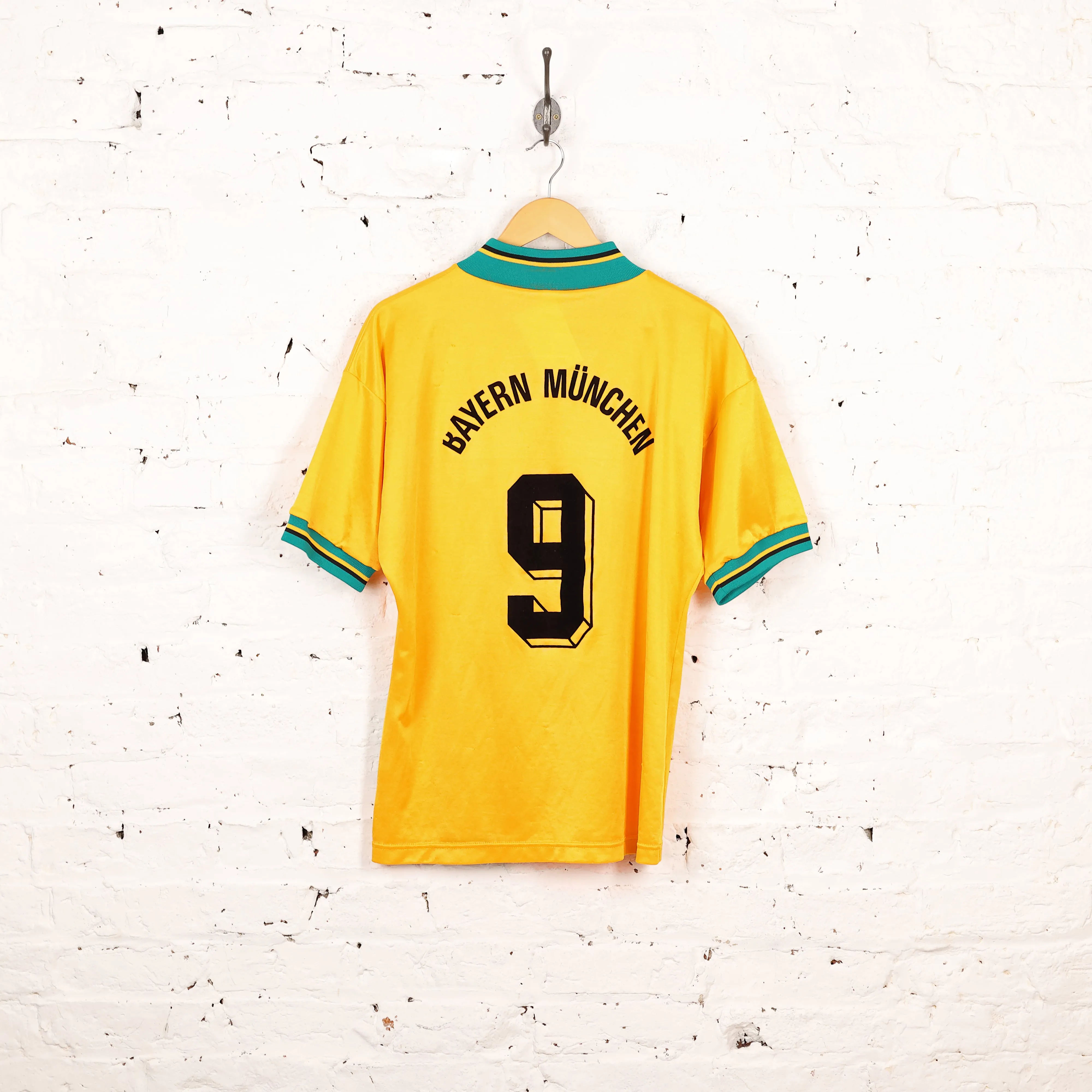 Bayern Munich 1993 Away Football Shirt - Yellow - M