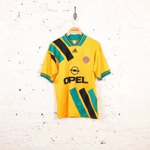 Bayern Munich 1993 Away Football Shirt - Yellow - M