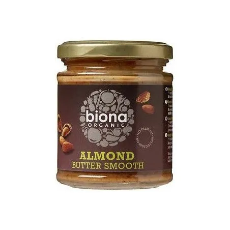Biona Organic Smooth Almond Butter 170g