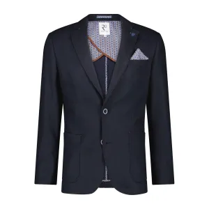 Birdseye print jersey jacket