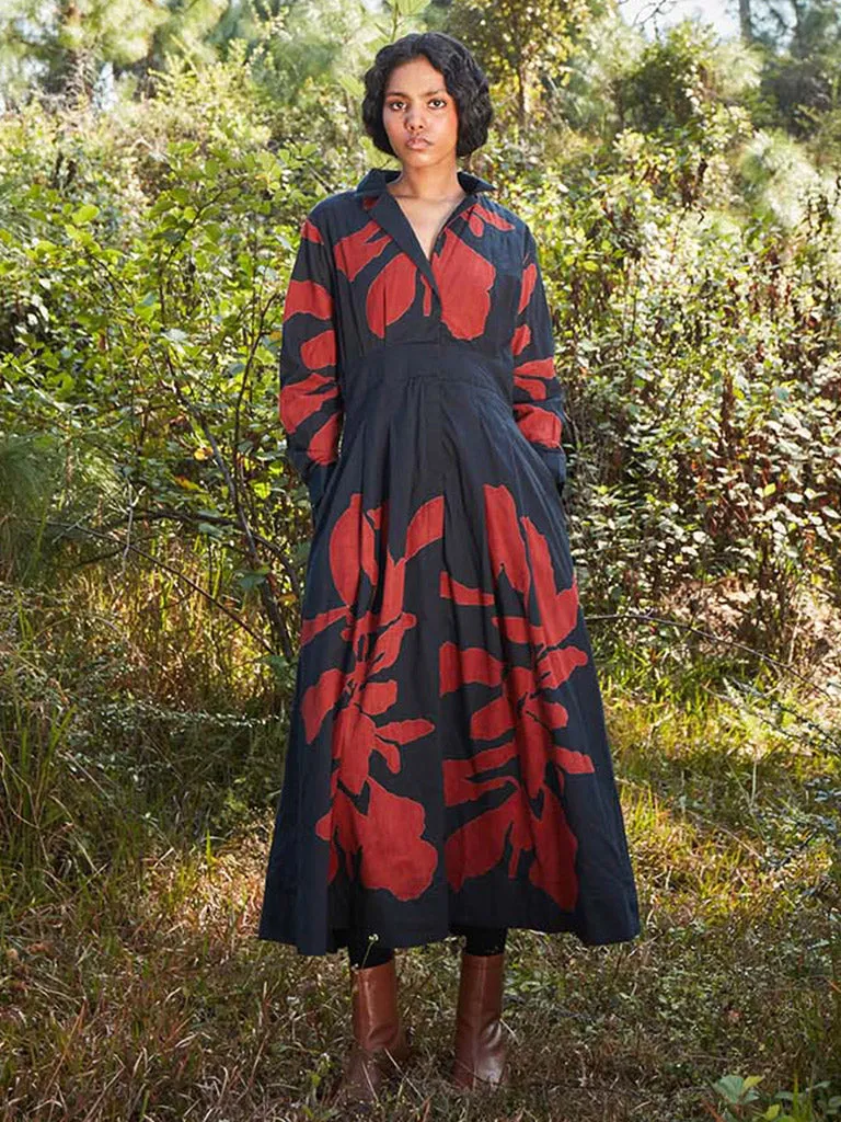 Black Woods Dress