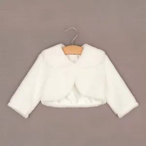 Bolero - Faux Fur with Collar