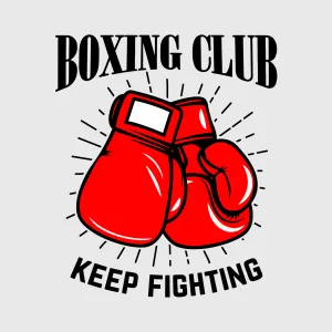 Boxing Club Gloves Transfer