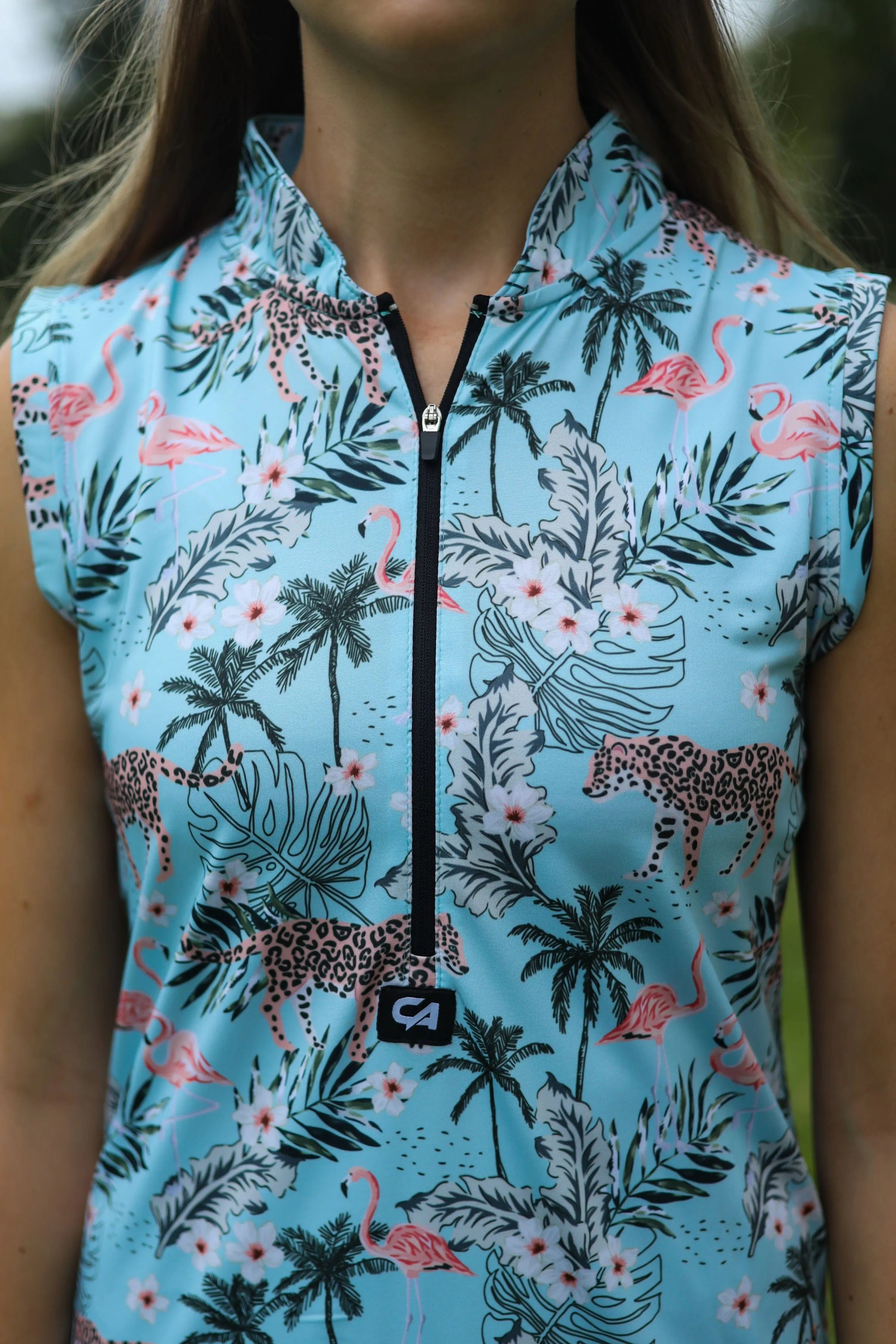 CA Funky Golf Dress | Tropical Turquoise