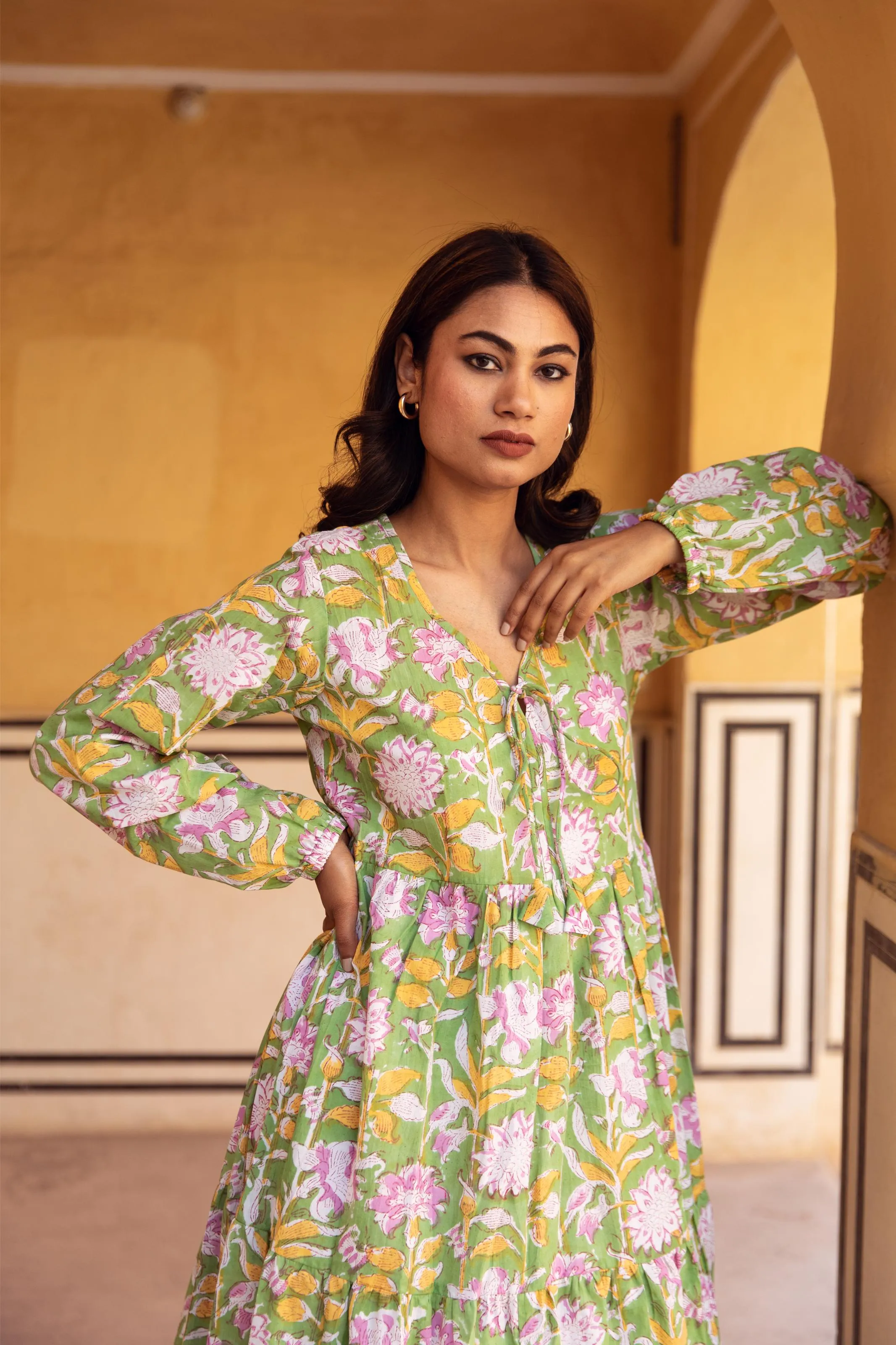 Cara Tier Ruffle Dress