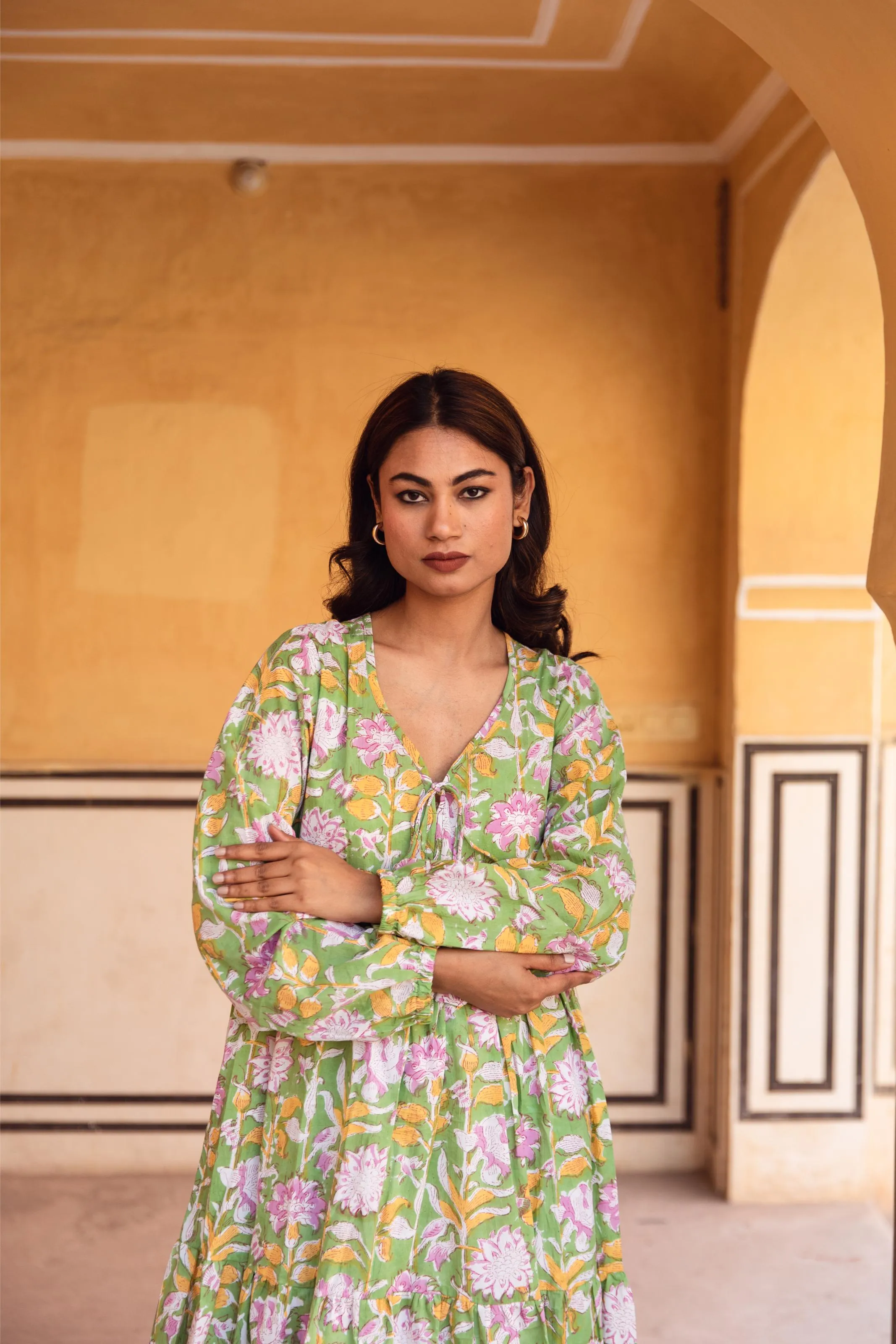 Cara Tier Ruffle Dress