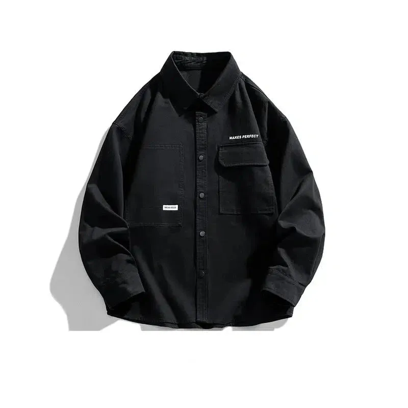 Casual Long Sleeve Button-Up Shirt