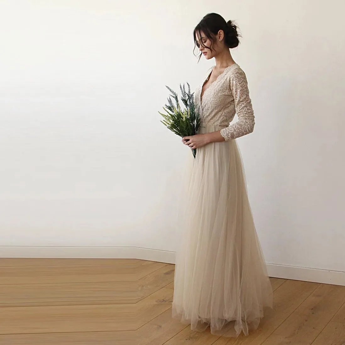 Champagne Dress #1125
