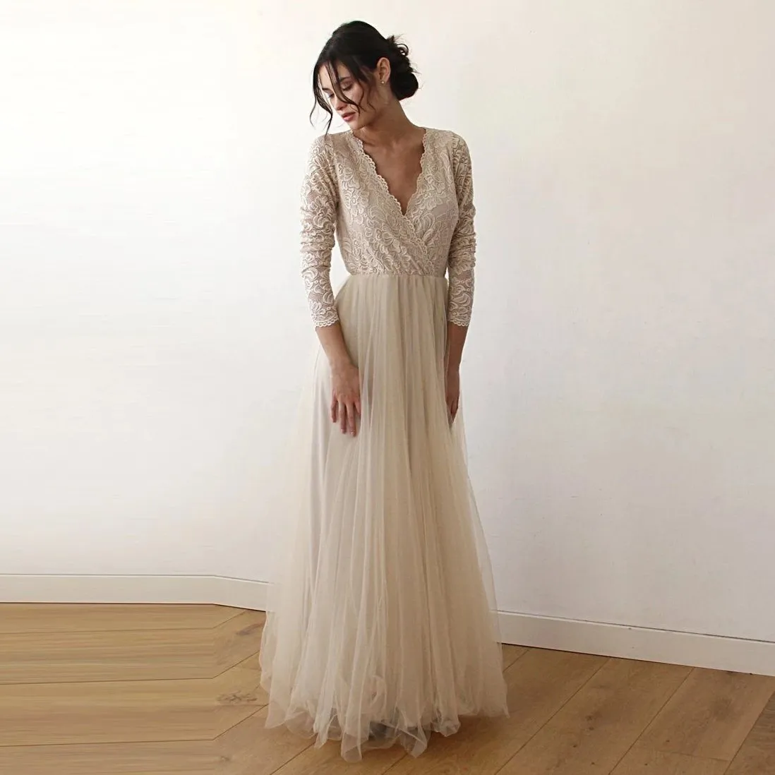 Champagne Dress #1125