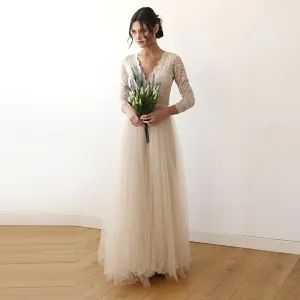 Champagne Dress #1125