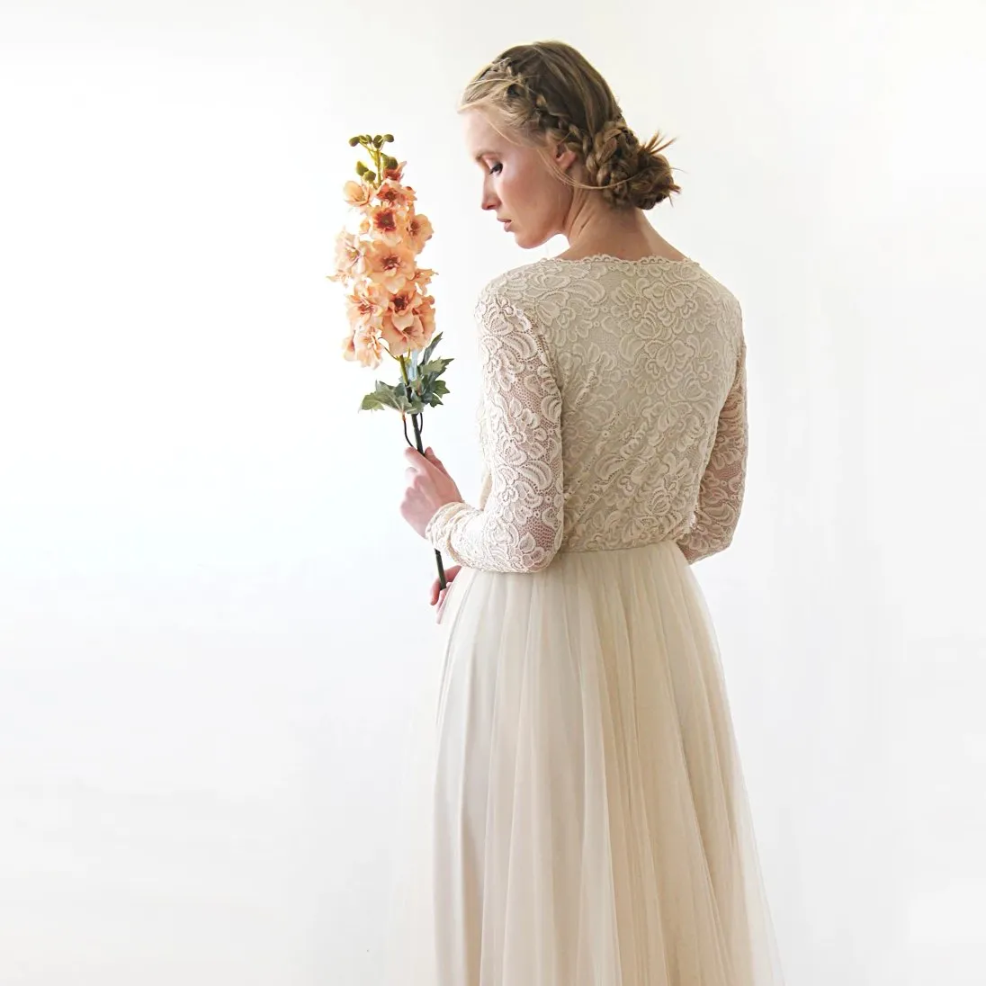 Champagne Train Dress #1164