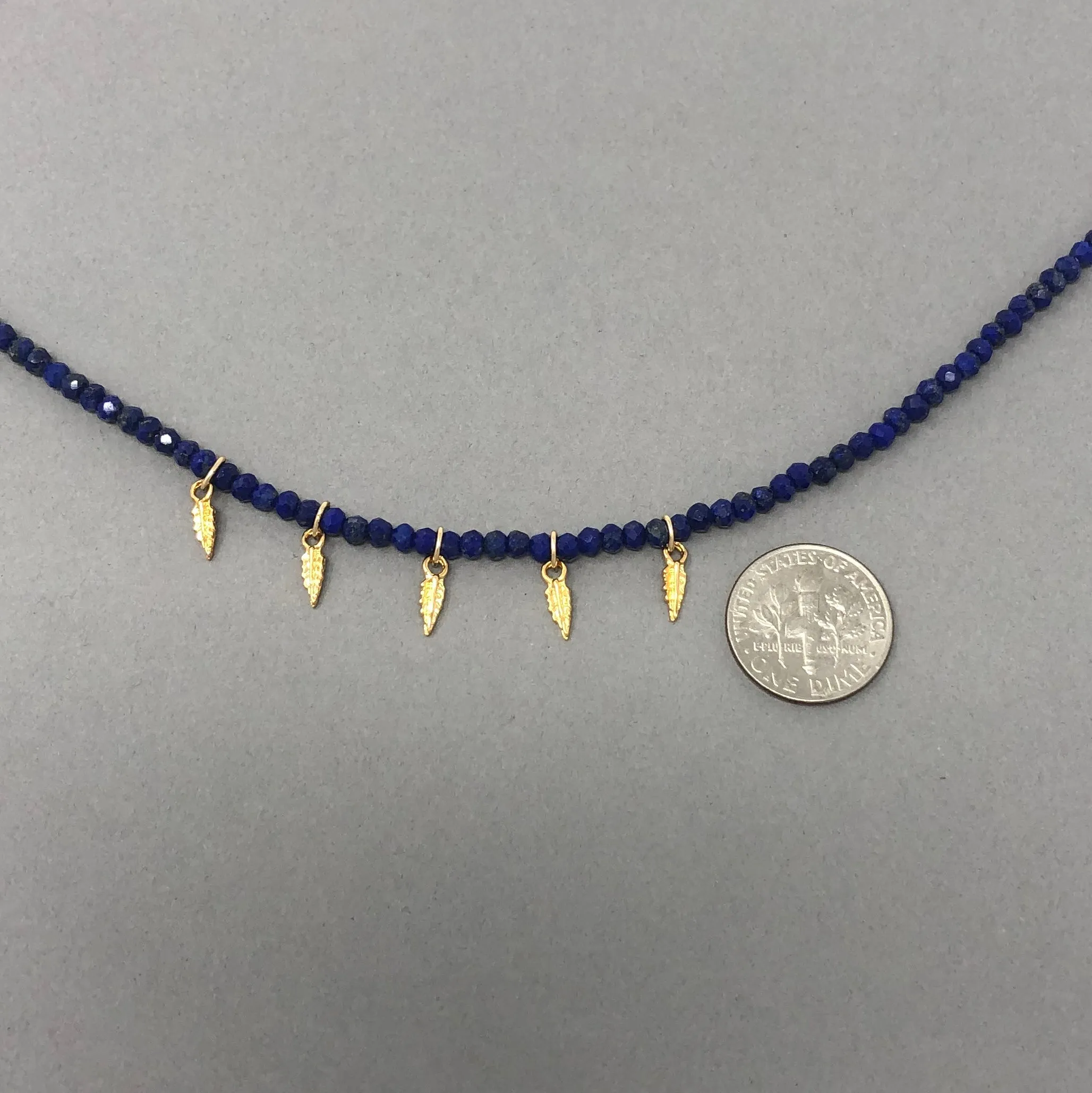 Charmed Lapis Lazuli Necklace
