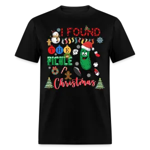 Christmas - I Found The Pickle - Family Shirts Men, Woman Christmas T Shirts