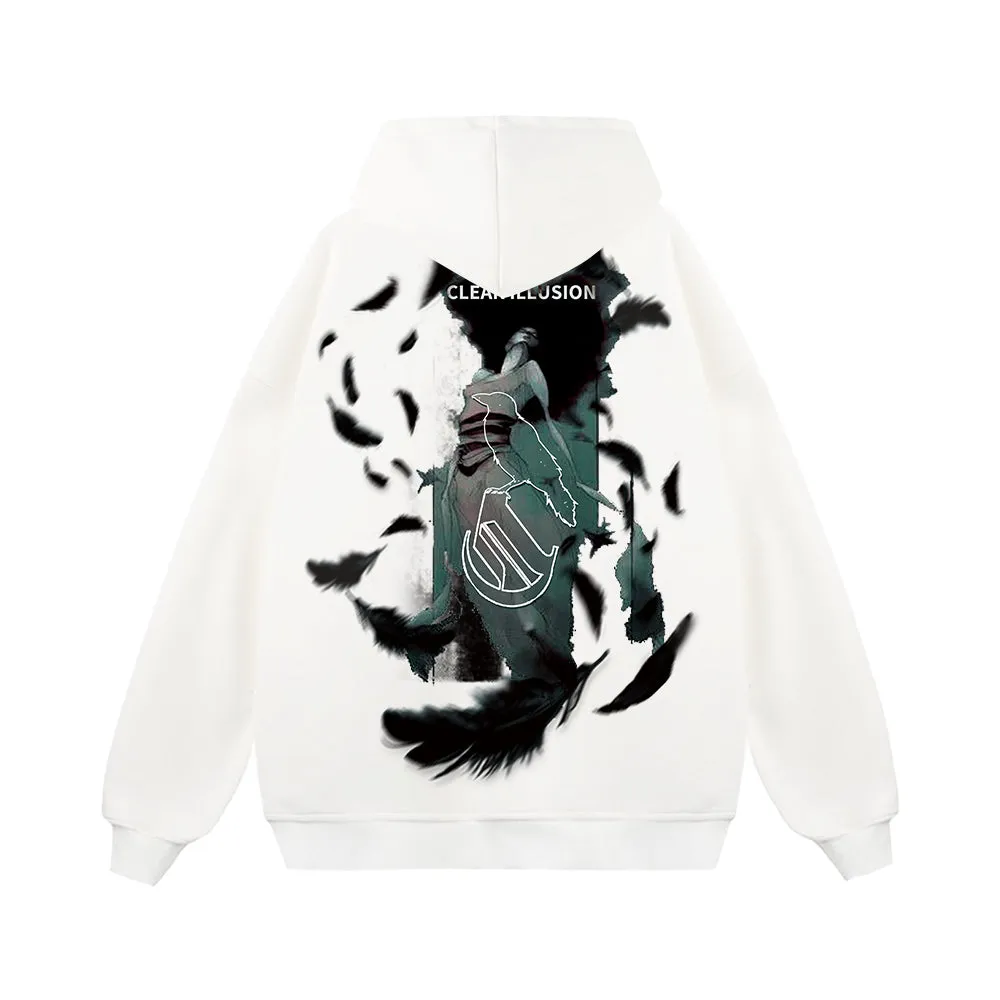 CI | Painful Man Printed Hoodie