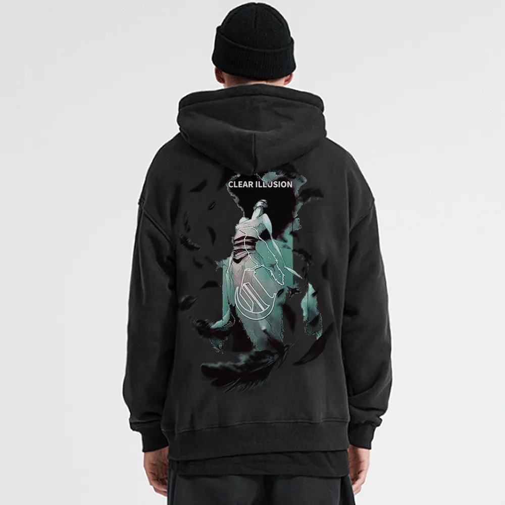 CI | Painful Man Printed Hoodie