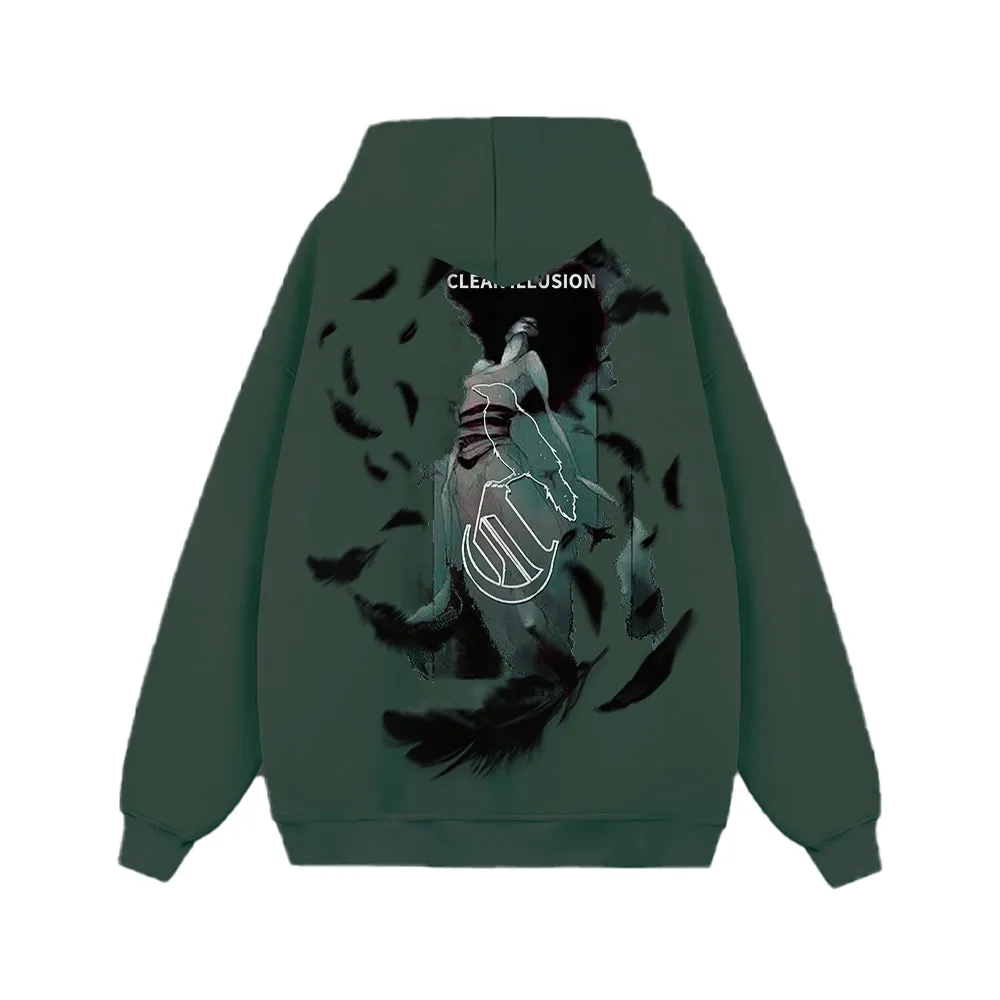 CI | Painful Man Printed Hoodie
