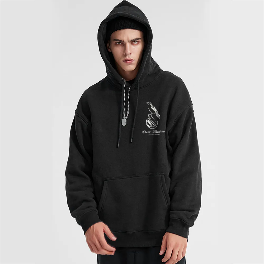 CI | Painful Man Printed Hoodie