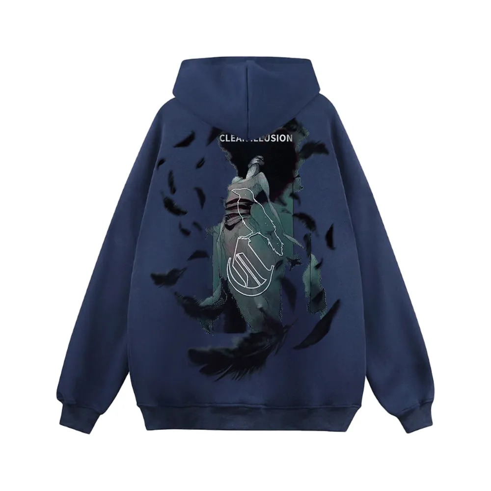 CI | Painful Man Printed Hoodie
