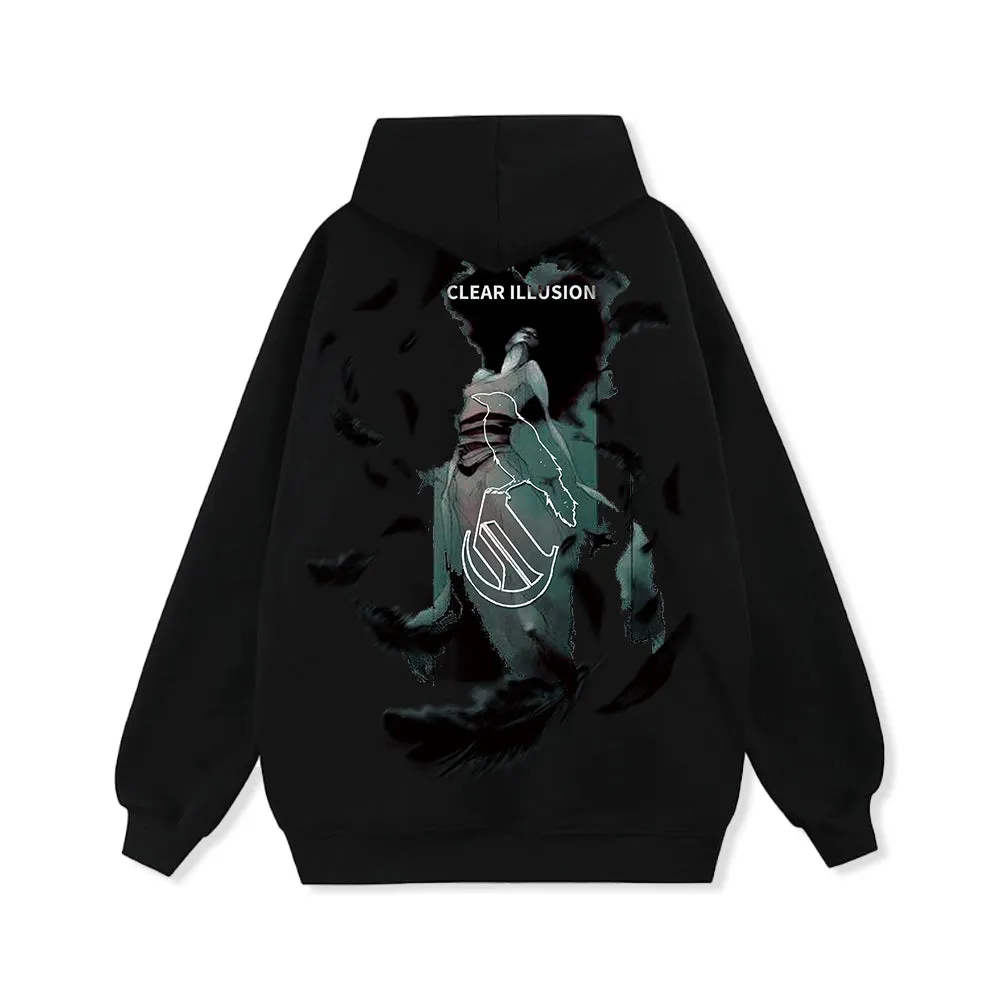 CI | Painful Man Printed Hoodie