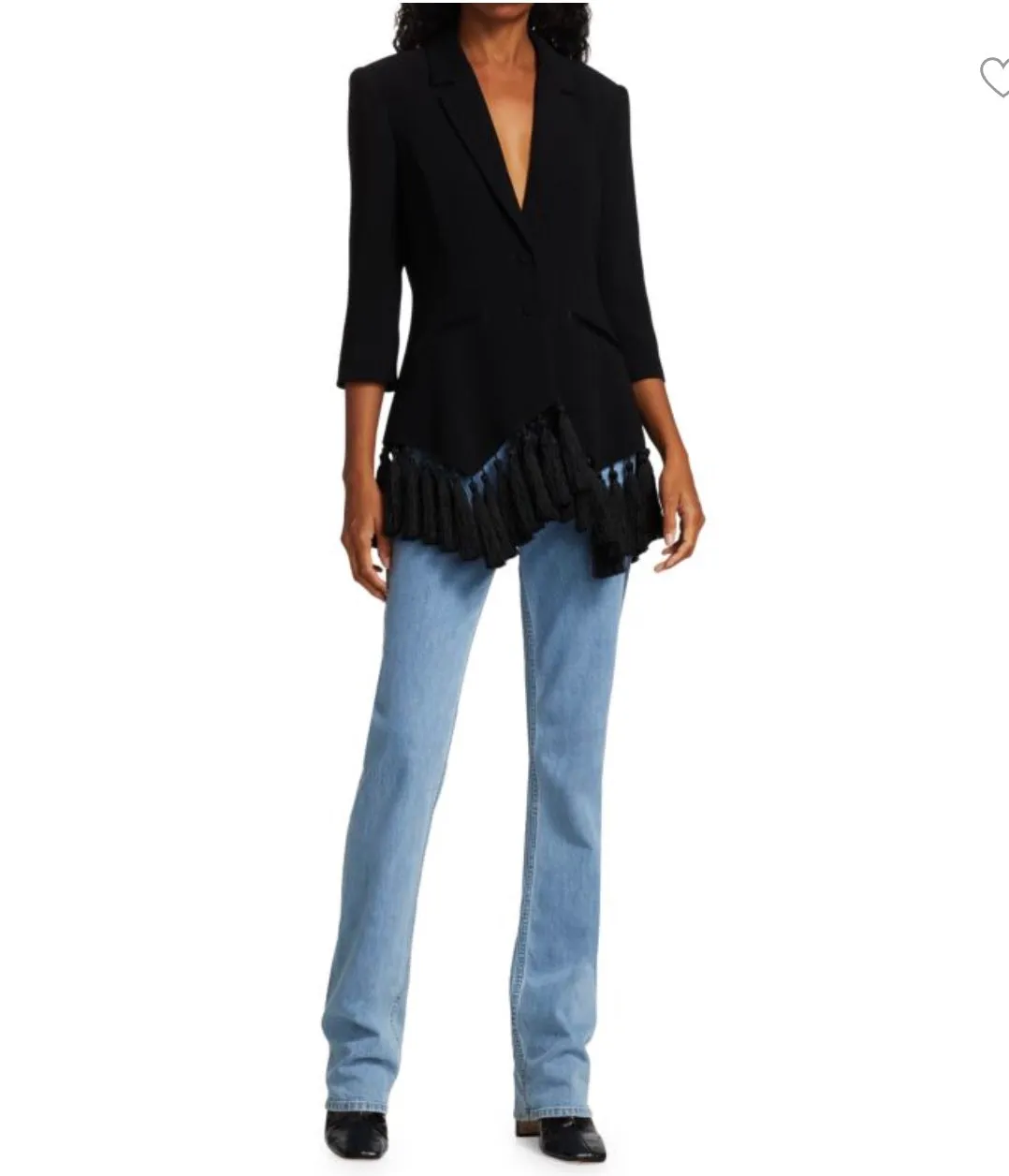 Cinq à Sept VIOLETTA FRINGE BLAZER