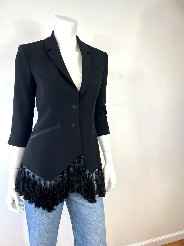 Cinq à Sept VIOLETTA FRINGE BLAZER