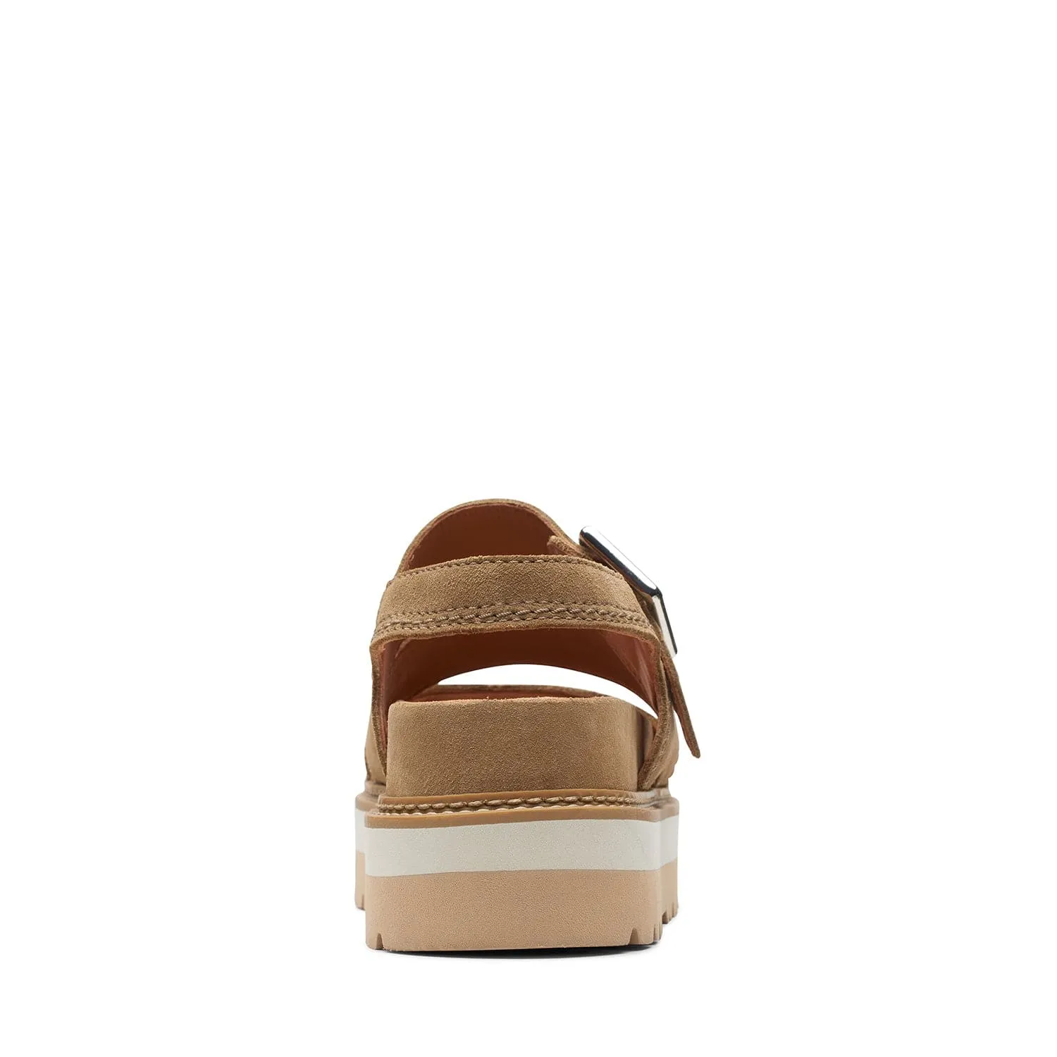Clarks Orianna Over - Sandals - Dark Sand - 261715074 - D Width (Standard Fit)