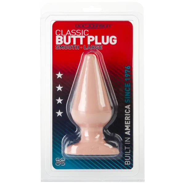 Classic Butt Plug Large Beige