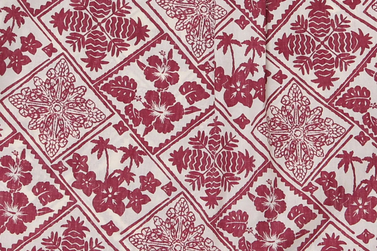 Classic Cotton Hawaiian Wine