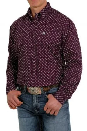 CLMTW1105351 Cinch Mens L/S Shirt Print