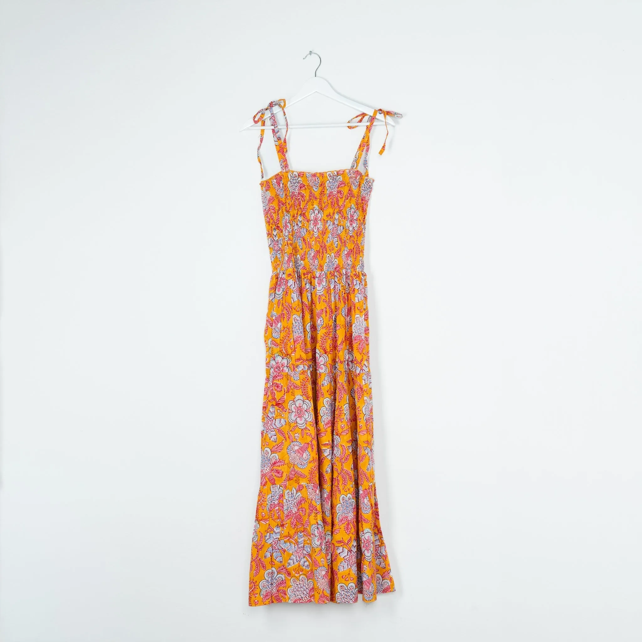 Colorful Halter Maxi Dress