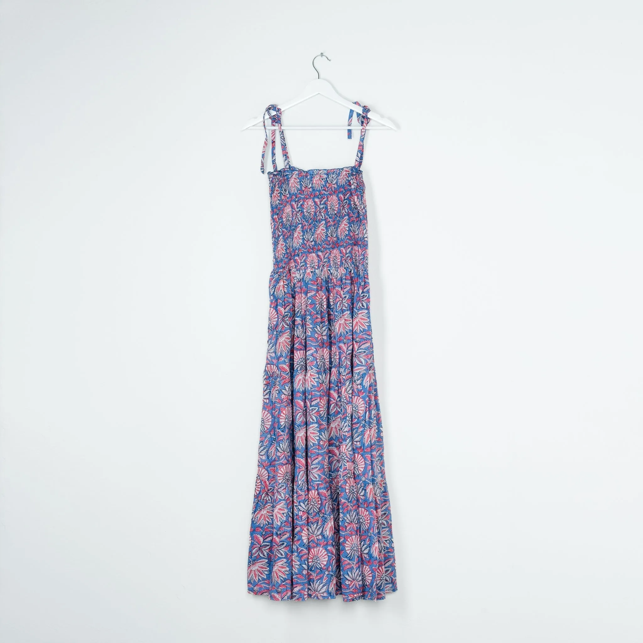 Colorful Halter Maxi Dress