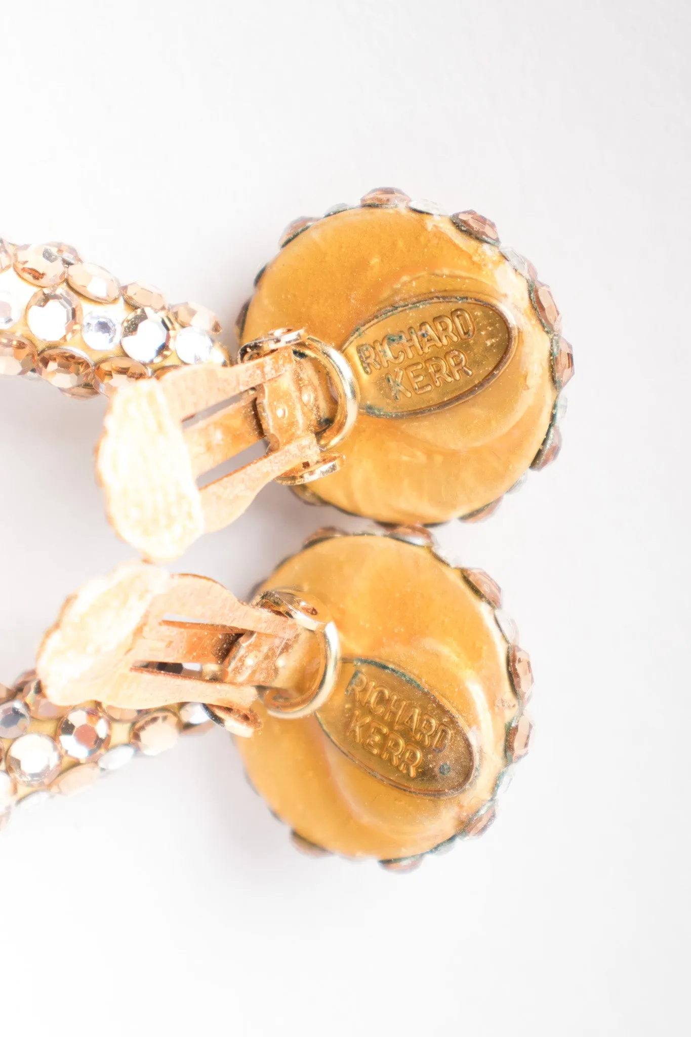 Crystal Baton Drop Earrings