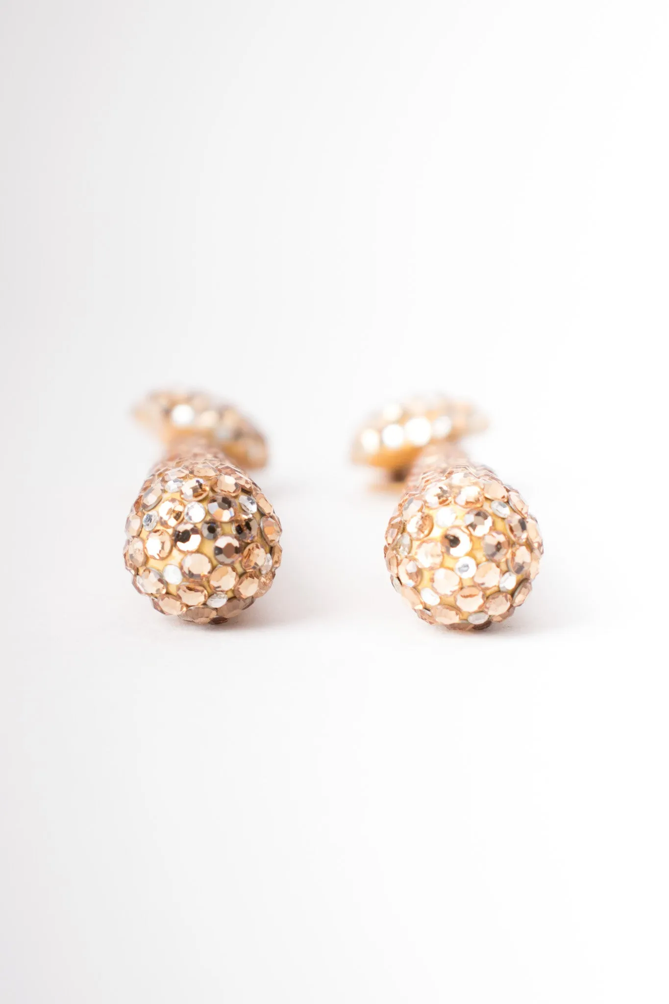 Crystal Baton Drop Earrings