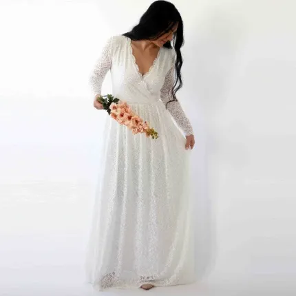 Curvy dress with pockets #1269