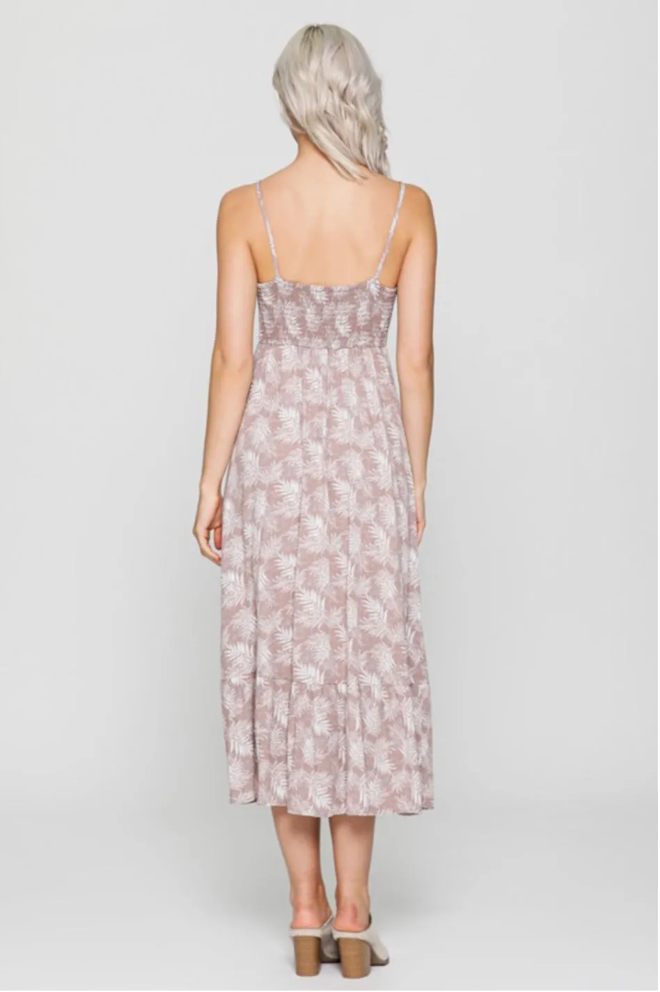 D115 SOFT FERN DRESS