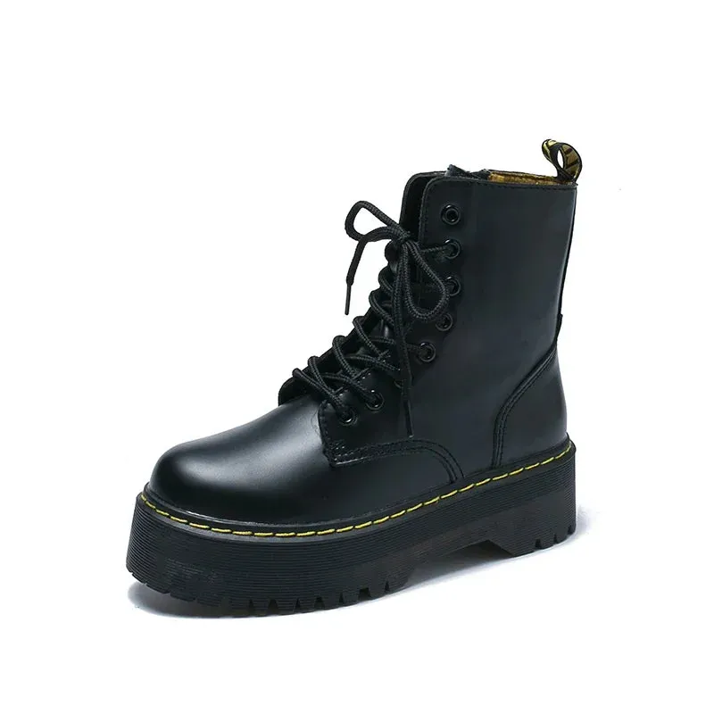 DAKOTA™ CHUNKY PLATFORM COMBAT BOOTS