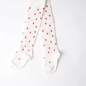 Dotty Tights - Red Spot