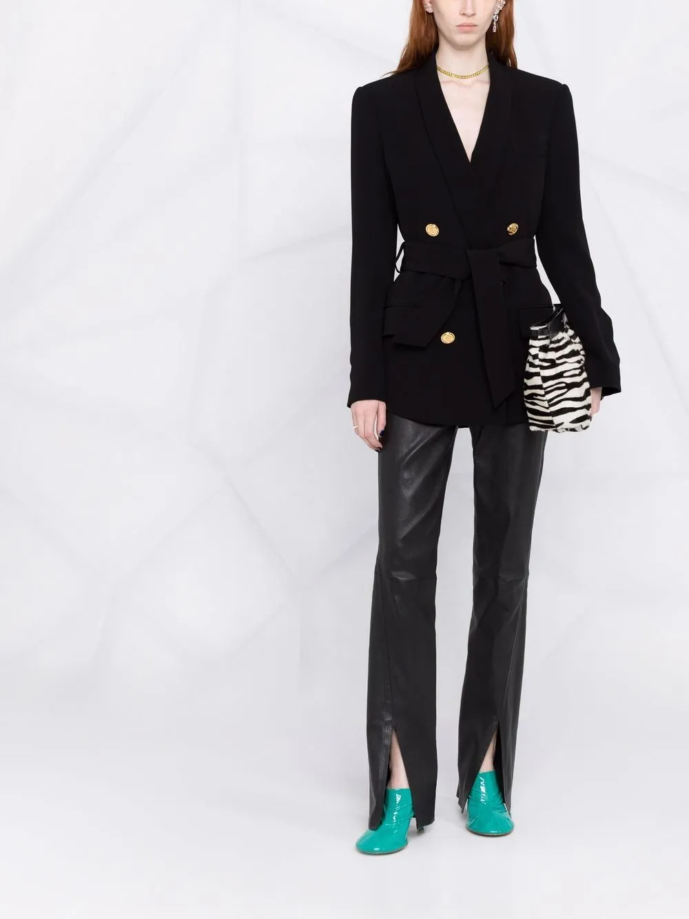 Double-Breasted Blazer